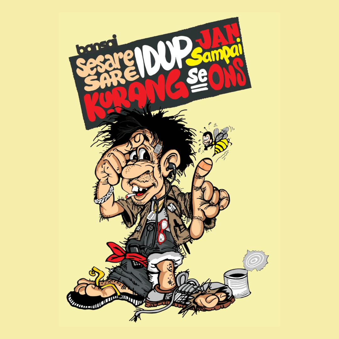 Bansai Kaos Khas Belitung Jangan Sampai Kurang Se Ons